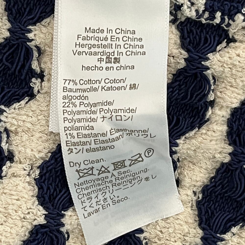 J. Crew Textured Crochet Lady Jacket in Sand Dark Even - Picture 8 of 9